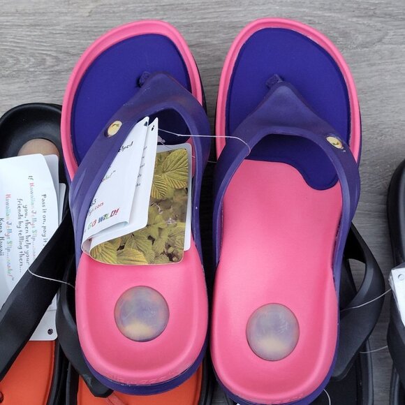 Big Girl Bundle Slide Flip Flops Thong Sandals Sz 6 - Picture 5 of 9